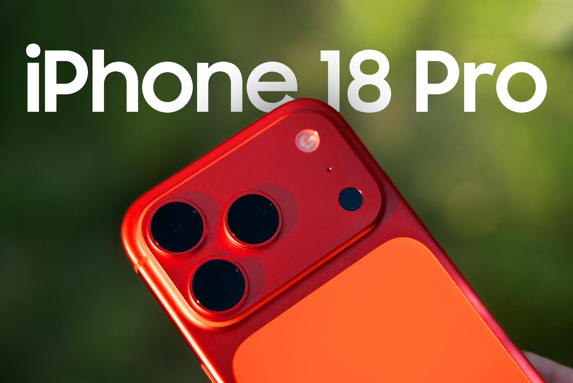 Jaunā iPhone 18 Pro sarkanā krāsa vēlas būt galvenais varonis