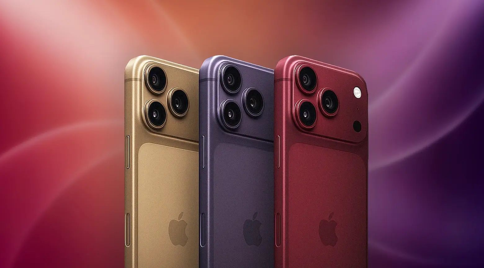 iPhone 18 Pro krāsu palete