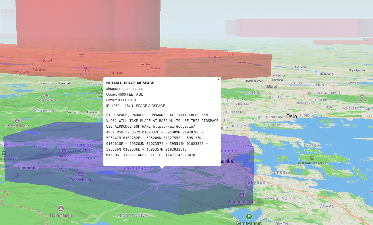 Norvēģija paplašina U-telpas izmēģinājumus ar 500 km² testa zonu