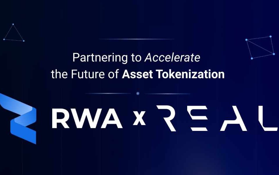 REAL sadarbojas ar RWA Inc., lai izveidotu infrastruktūru tokenizētiem reālās pasaules aktīviem