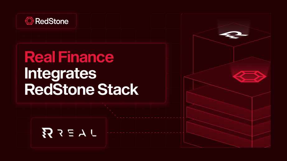 REAL sadarbojas ar RedStone, lai nodrošinātu datu infrastruktūru tokenizētiem reālās pasaules aktīviem