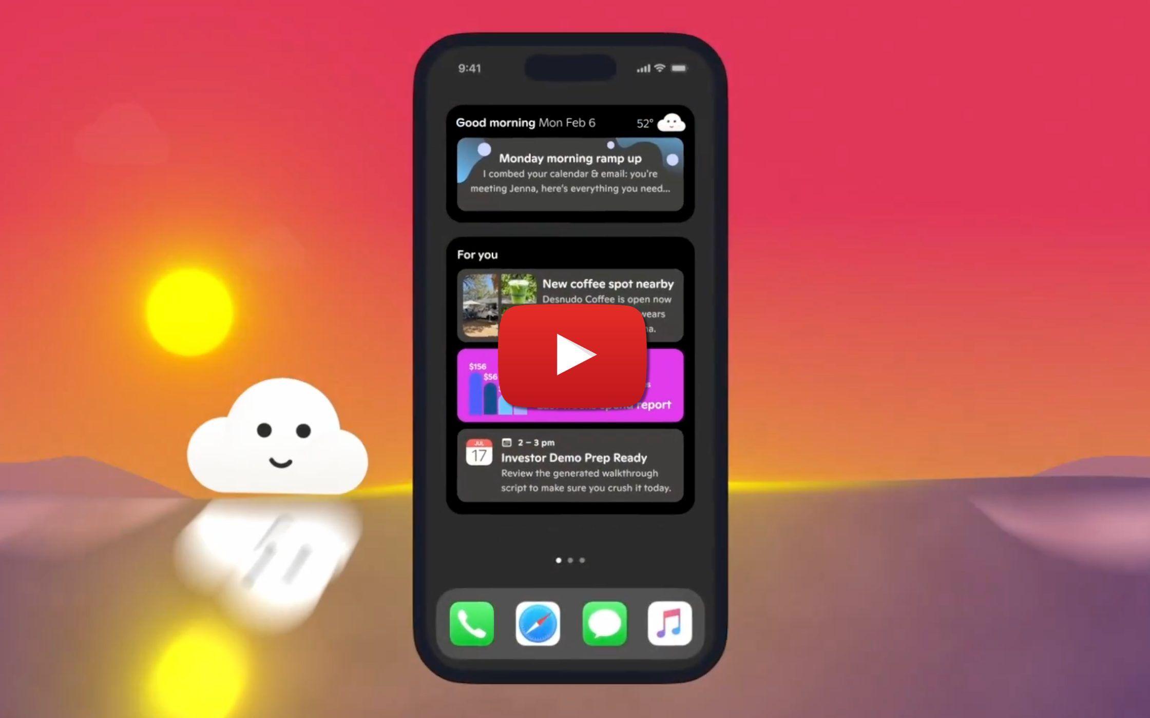 Skye, AI lietotne iPhone tālrunim, kas vēlas pārvērst sākuma ekrānu par viedo palīgu