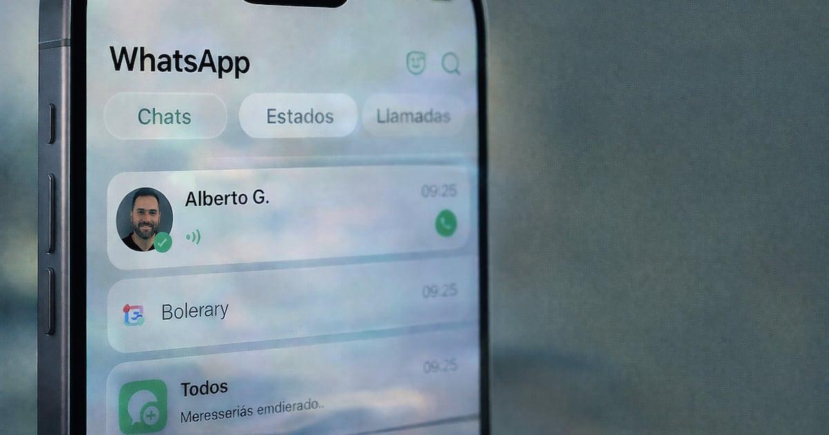 Peldošās joslas un izvēlnes pakalpojumā WhatsApp