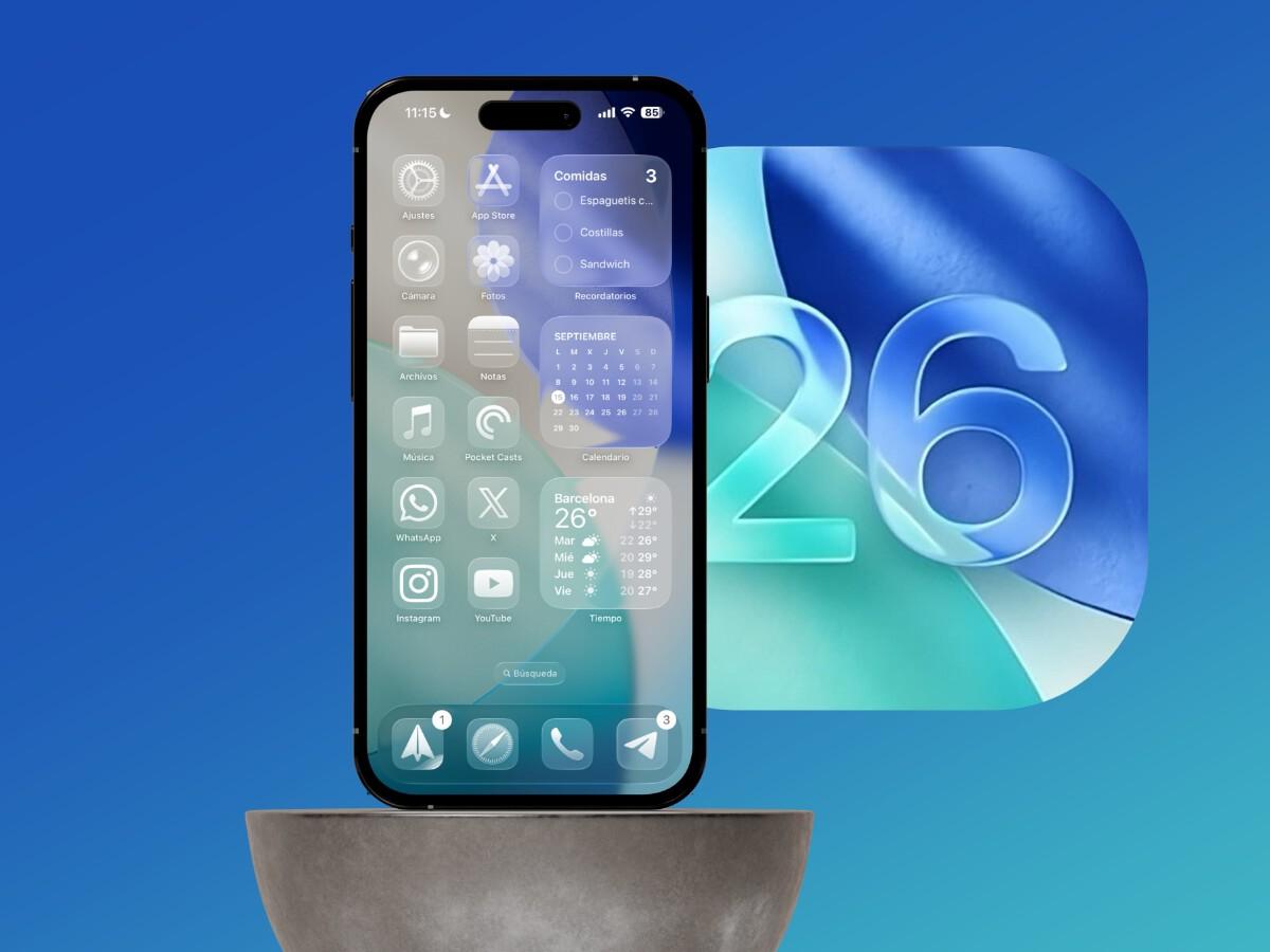 RCS un tālruņa lietotne operētājsistēmā iOS 26