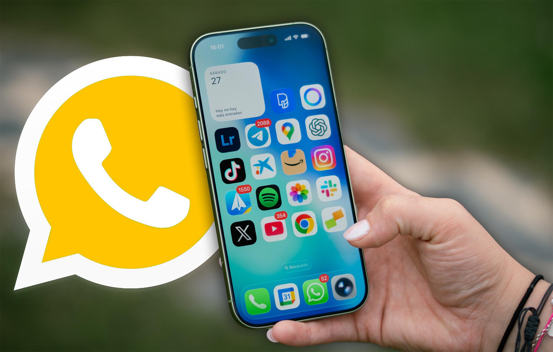 WhatsApp Plus funkcijas iPhone tālrunī