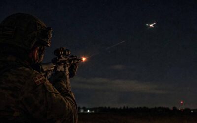 Dānijas armija apstiprina mēģinājumus notriekt iespējamos bezpilota lidaparātus