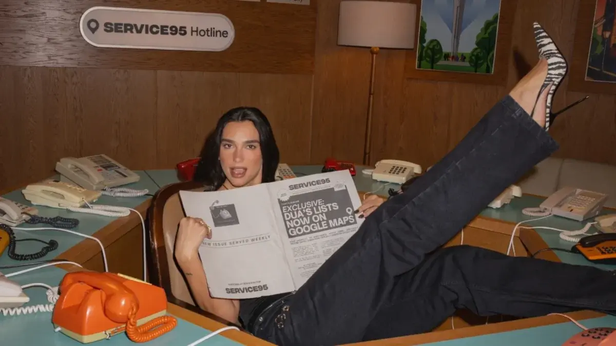Dua Lipa ceļojumu ceļvedis ir pieejams pakalpojumā Google Maps ar viņas iecienītākajām vietām