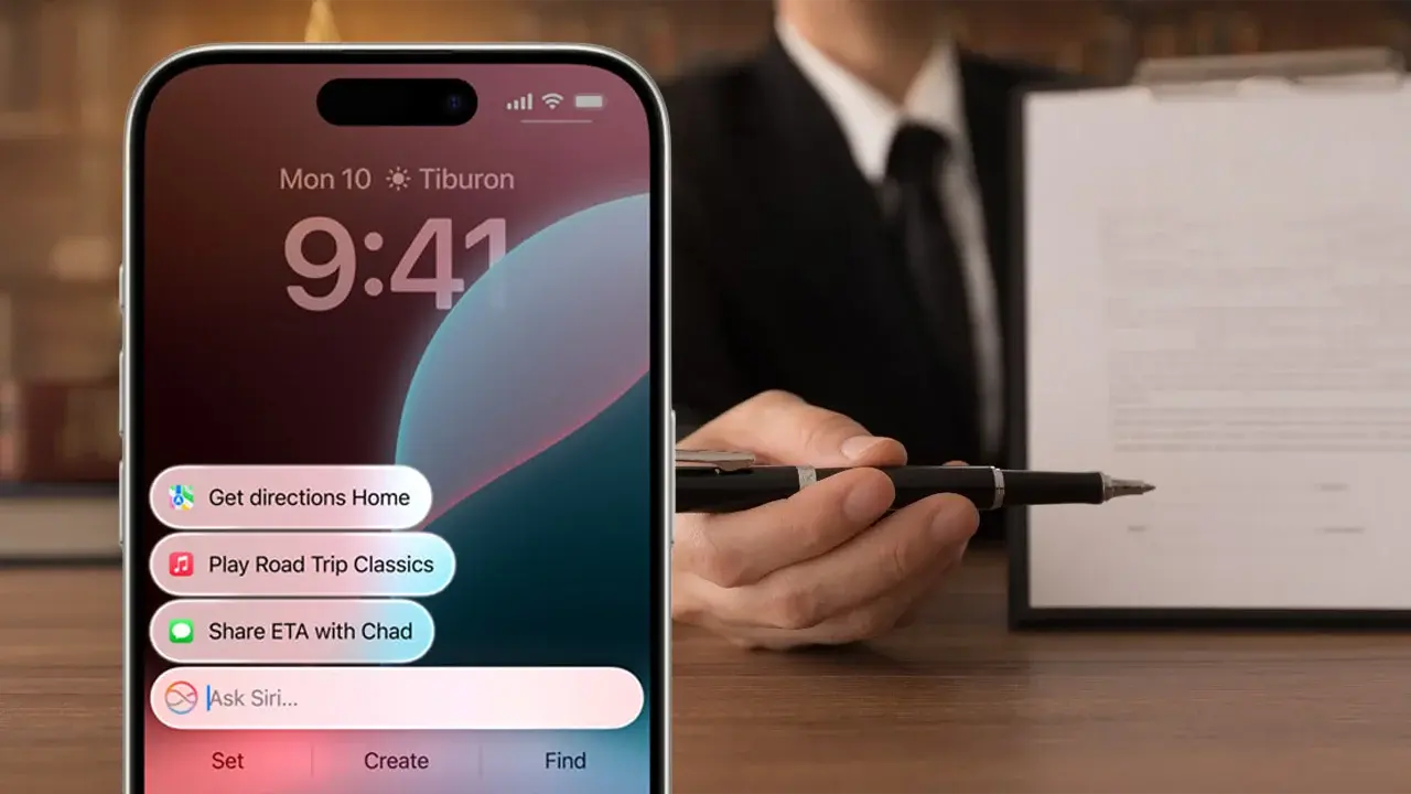 Izlīgums par AI funkciju kavēšanos programmās Siri un Apple Intelligence