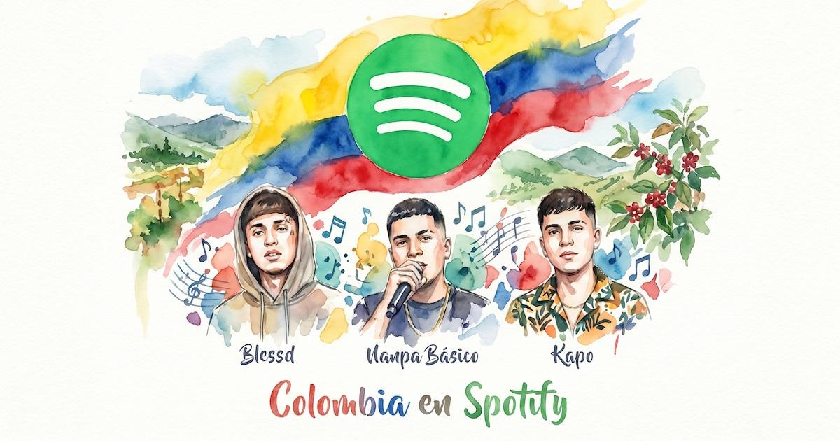 Kolumbijas mākslinieku uzplaukums vietnē Spotify: honorāri sasniedz vēsturiskas personas globālajā tirgū