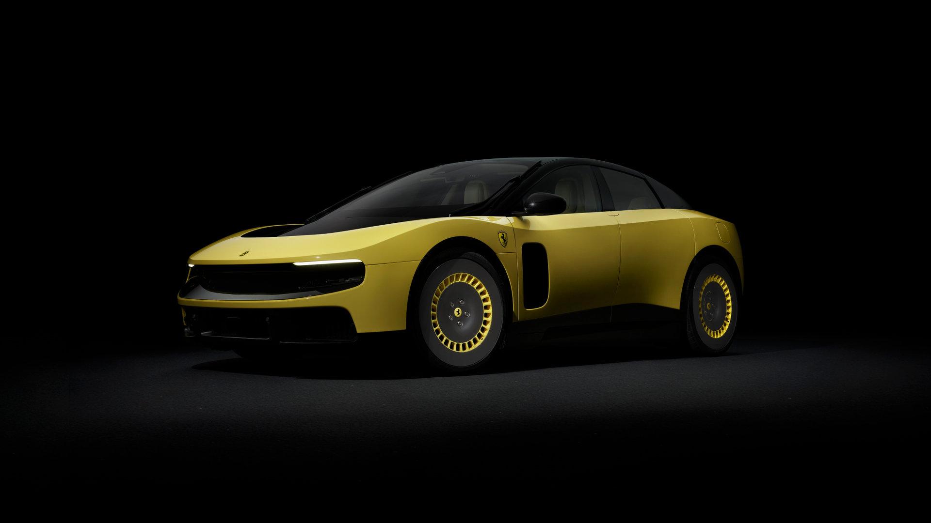 Minimālistisks Ferrari Luce interjers