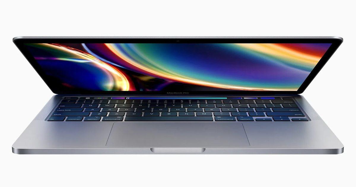 macOS ielādes ekrāns klēpjdatorā