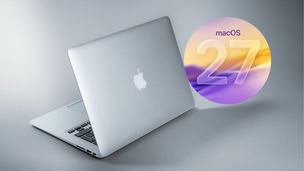 Apple Silicon logotips uz MacBook