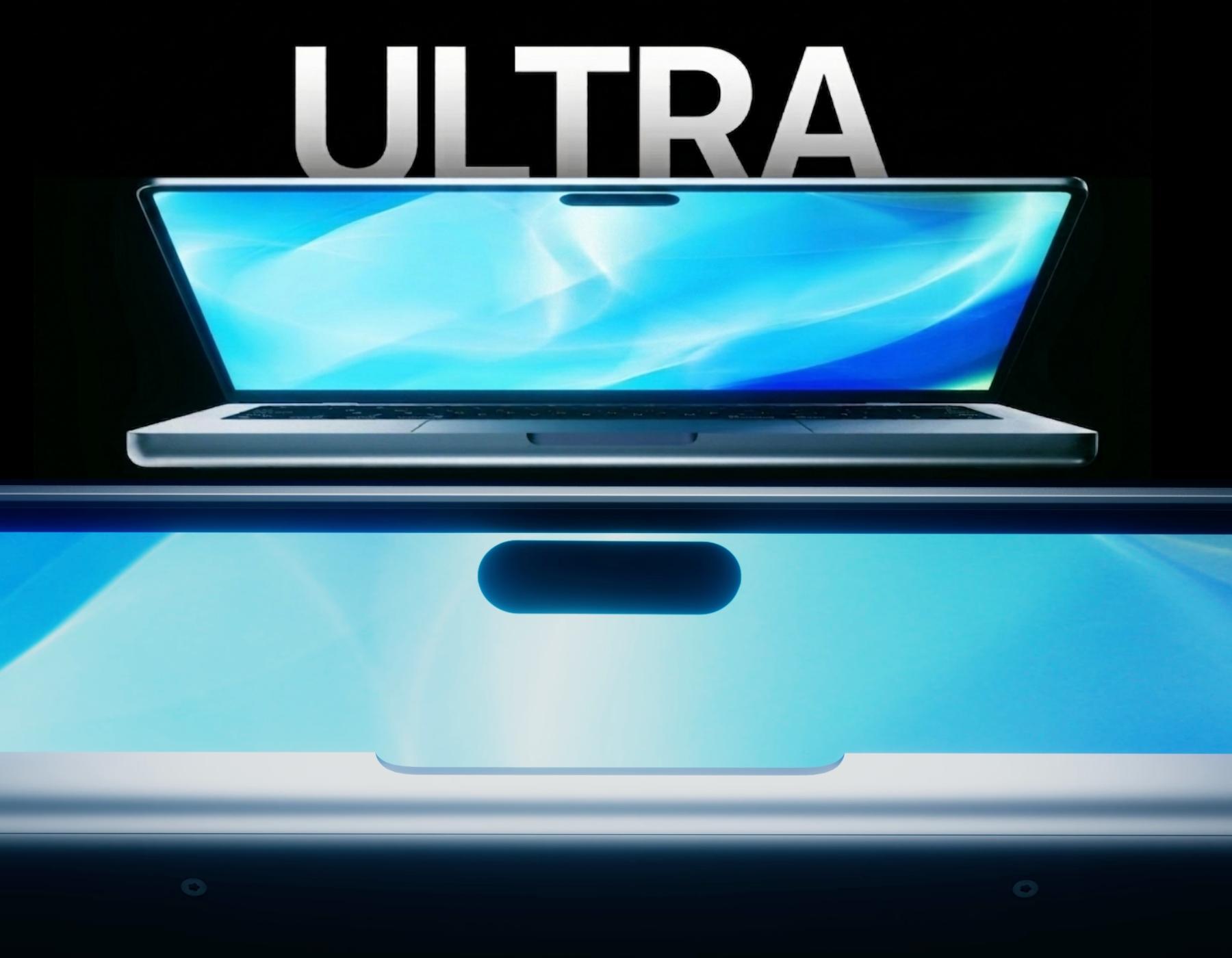 MacBook Ultra OLED displejs