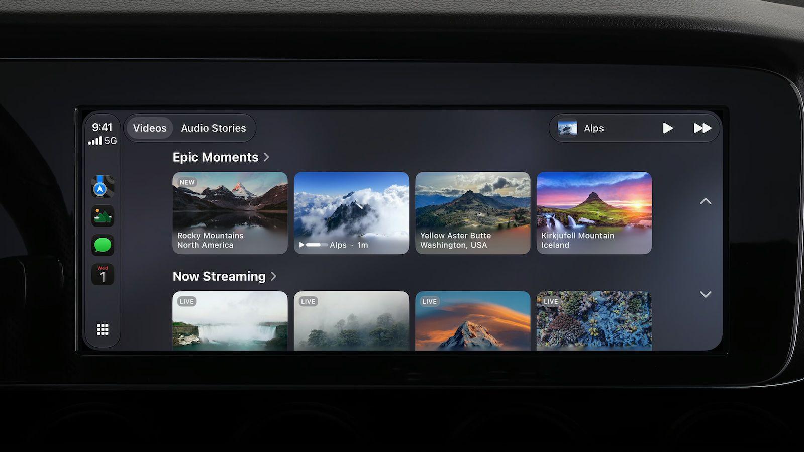 Siri ar AI automašīnā Smart Siri pakalpojumā CarPlay