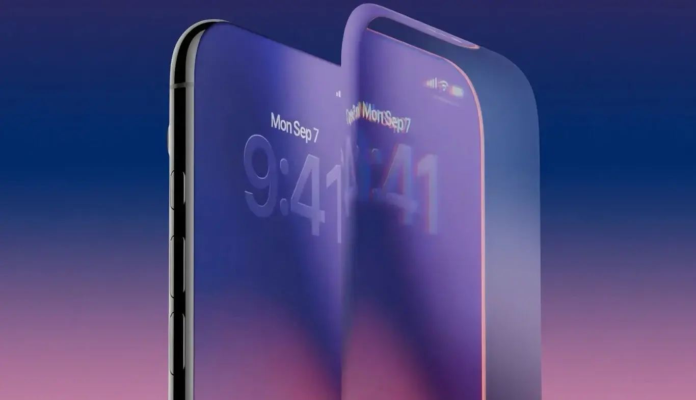 Jaunā iPhone izliektā ekrāna detaļa