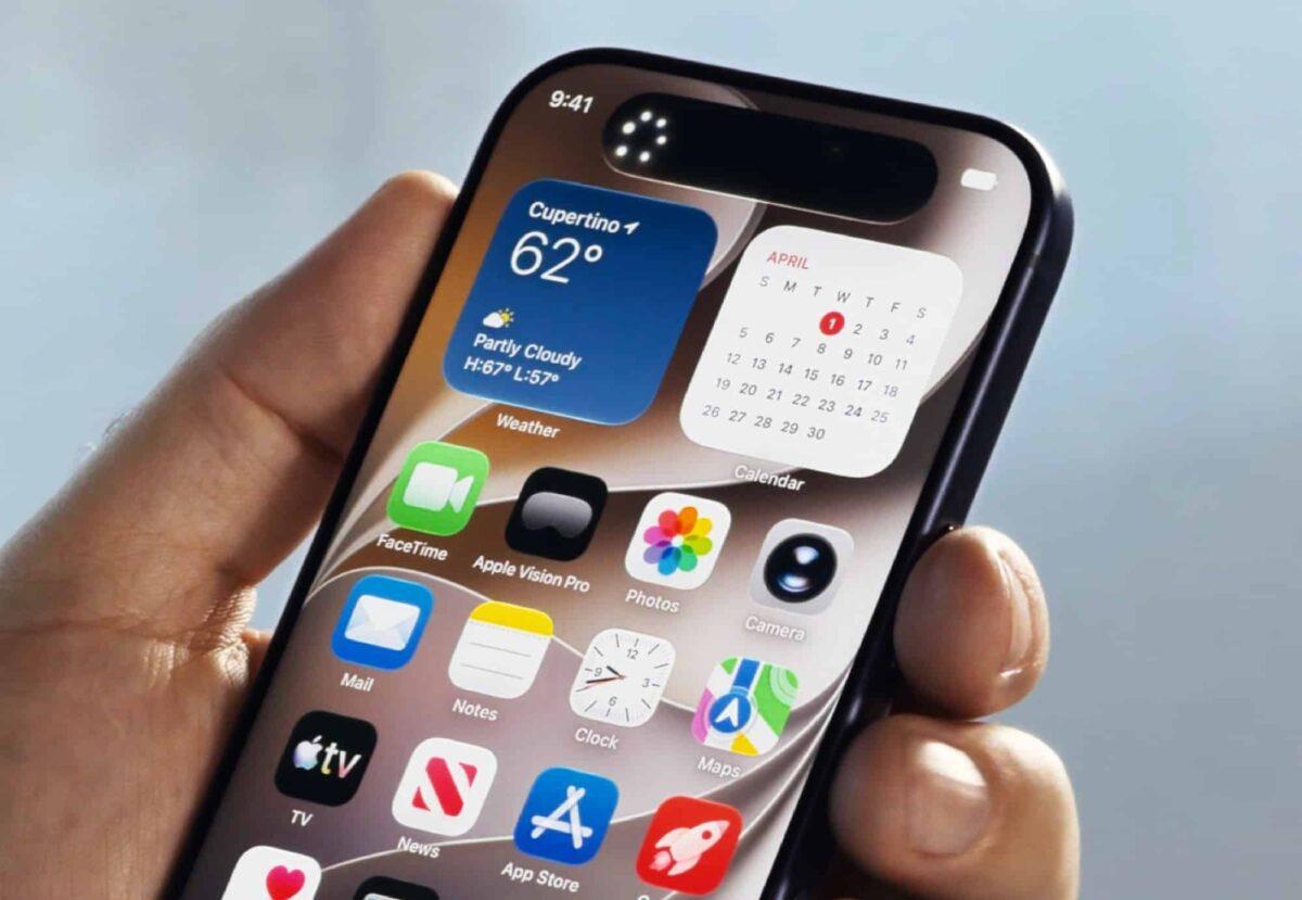 Viedā navigācija iPhone tālrunī Safari un produktivitāte ar AI