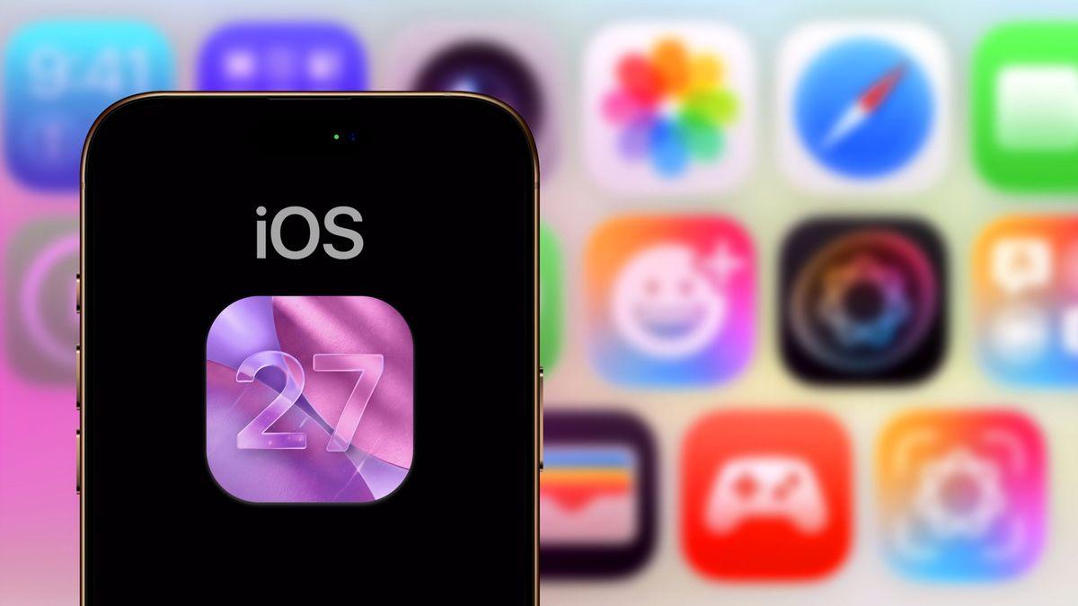 Liquid Glass interfeiss operētājsistēmā iOS 27