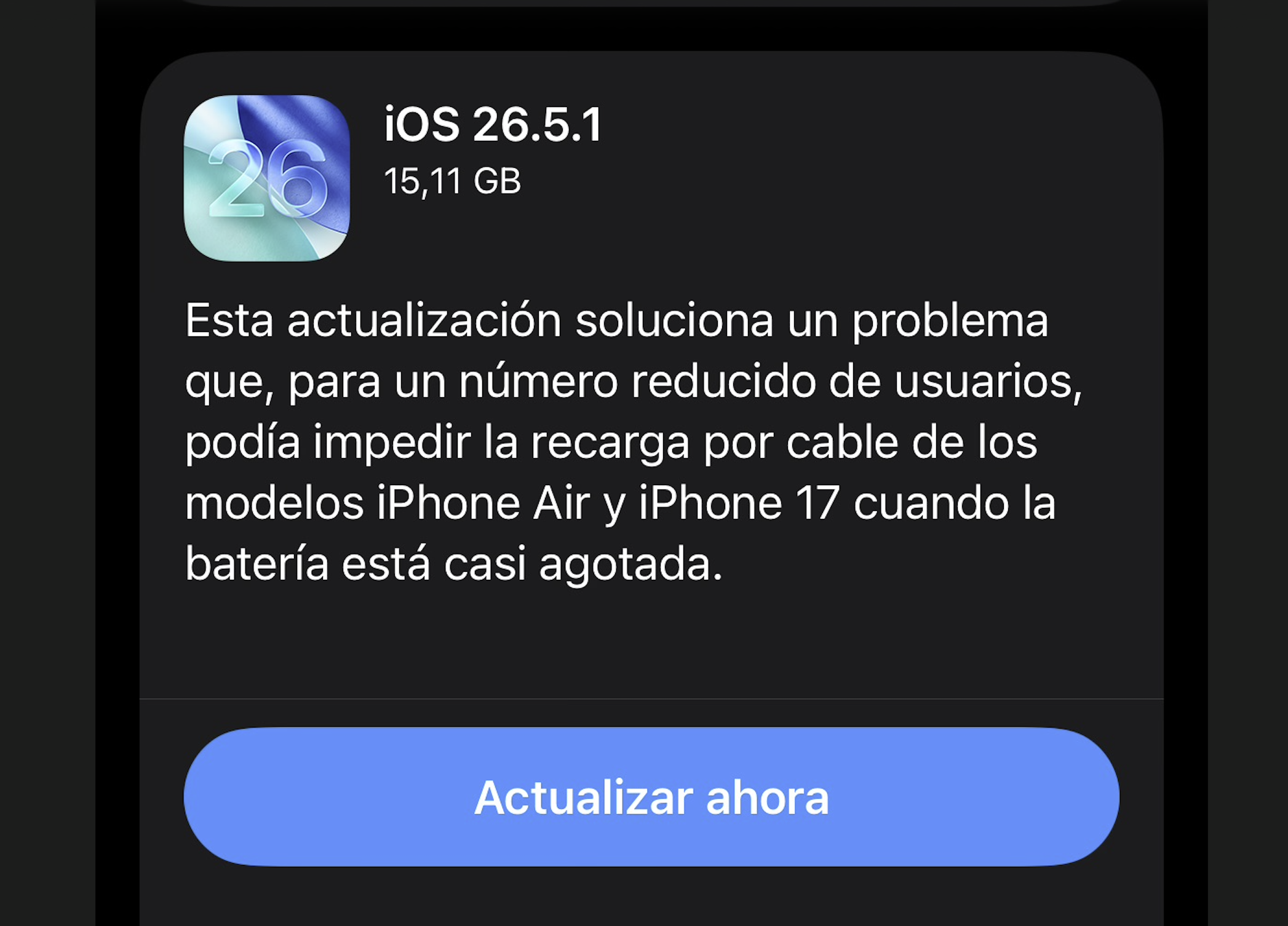 iOS akumulatora kļūdu labojums iPhone ielādes ekrāns