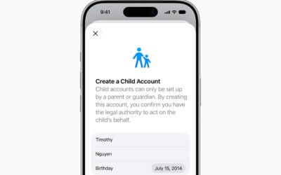 Apple pastiprina bērnu drošību ar visaptverošu nepilngadīgo kontu pārvaldību