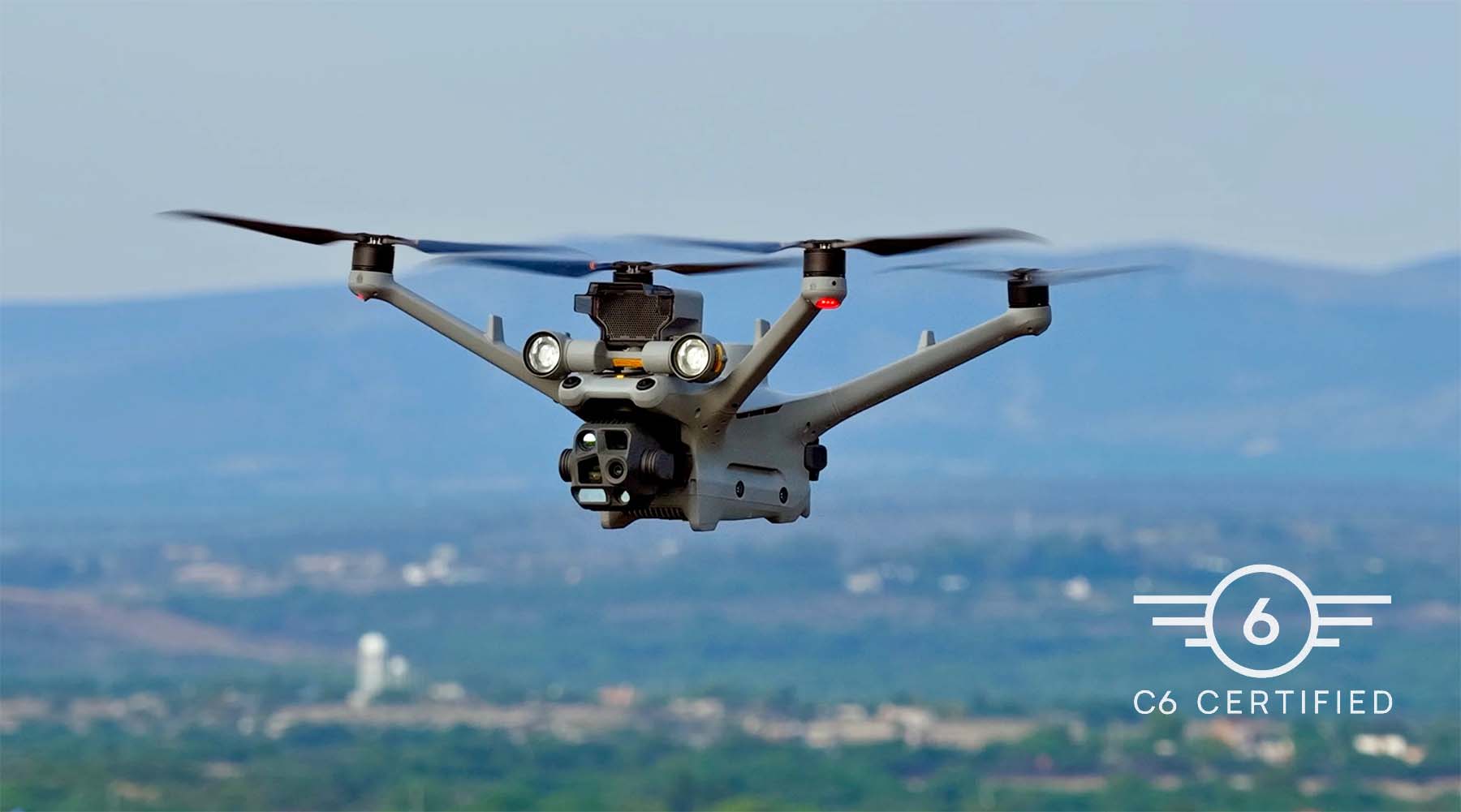 DJI Matrice 4D sērija iegūst C6 atbilstību savrupajām BVLOS operācijām