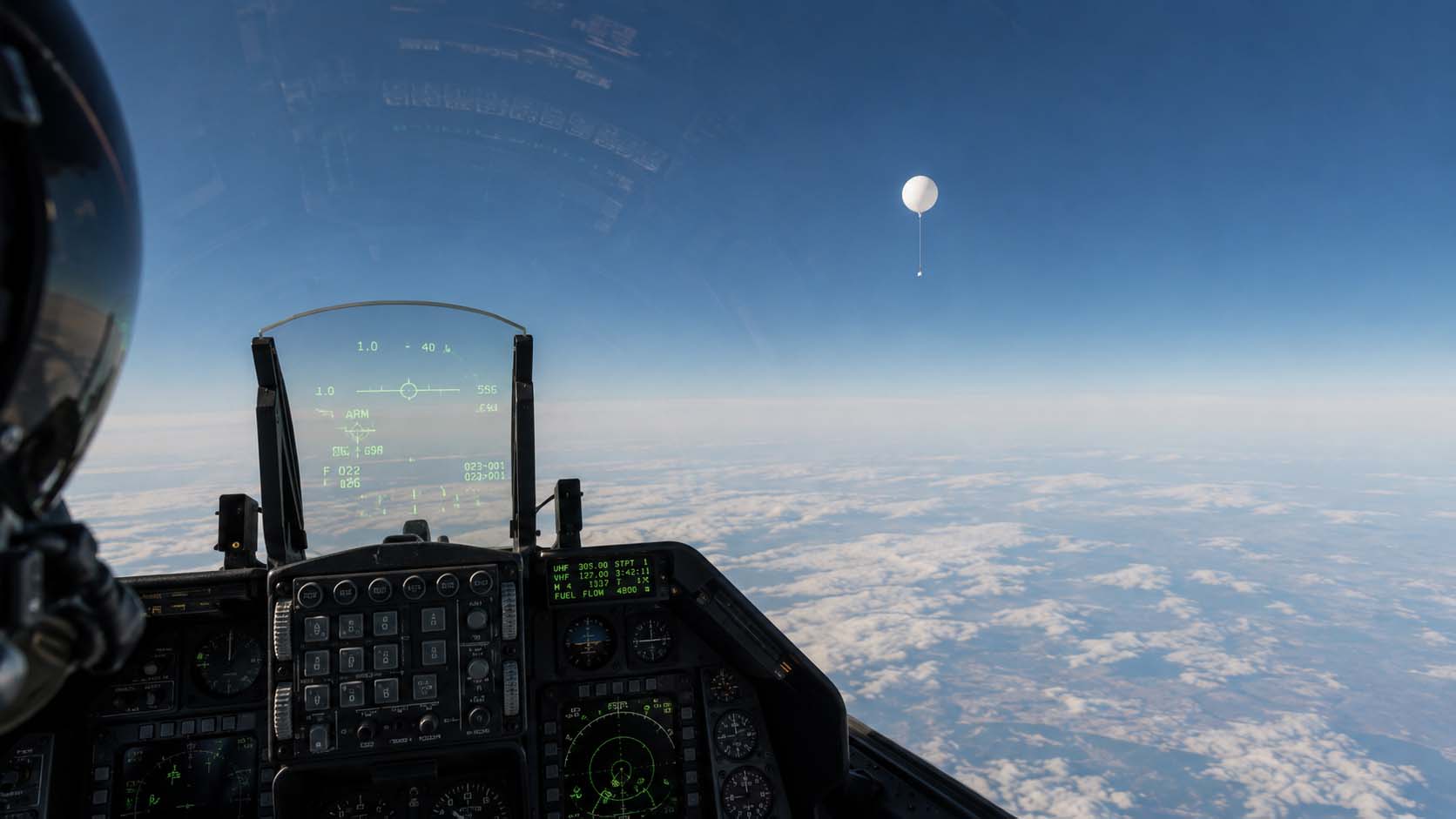 Lietuva cīnās ar NATO reaktīvām lidmašīnām, meklējot aizdomās turēto bezpilota lidaparātu, objekts izrādās laikapstākļu gaisa balons