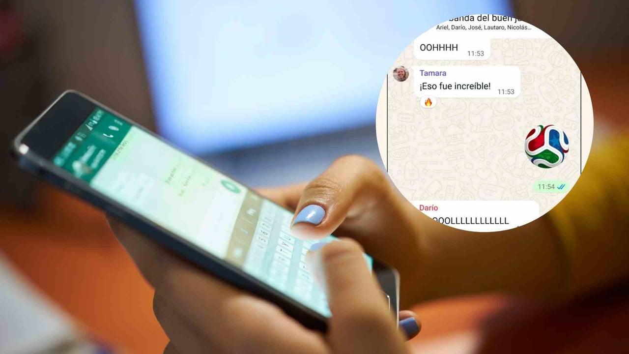 Trionda oficiālā balles emocijzīme Trionda balle vietnē WhatsApp