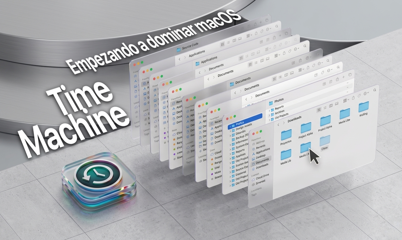 Sāk apgūt macOS: Time Machine