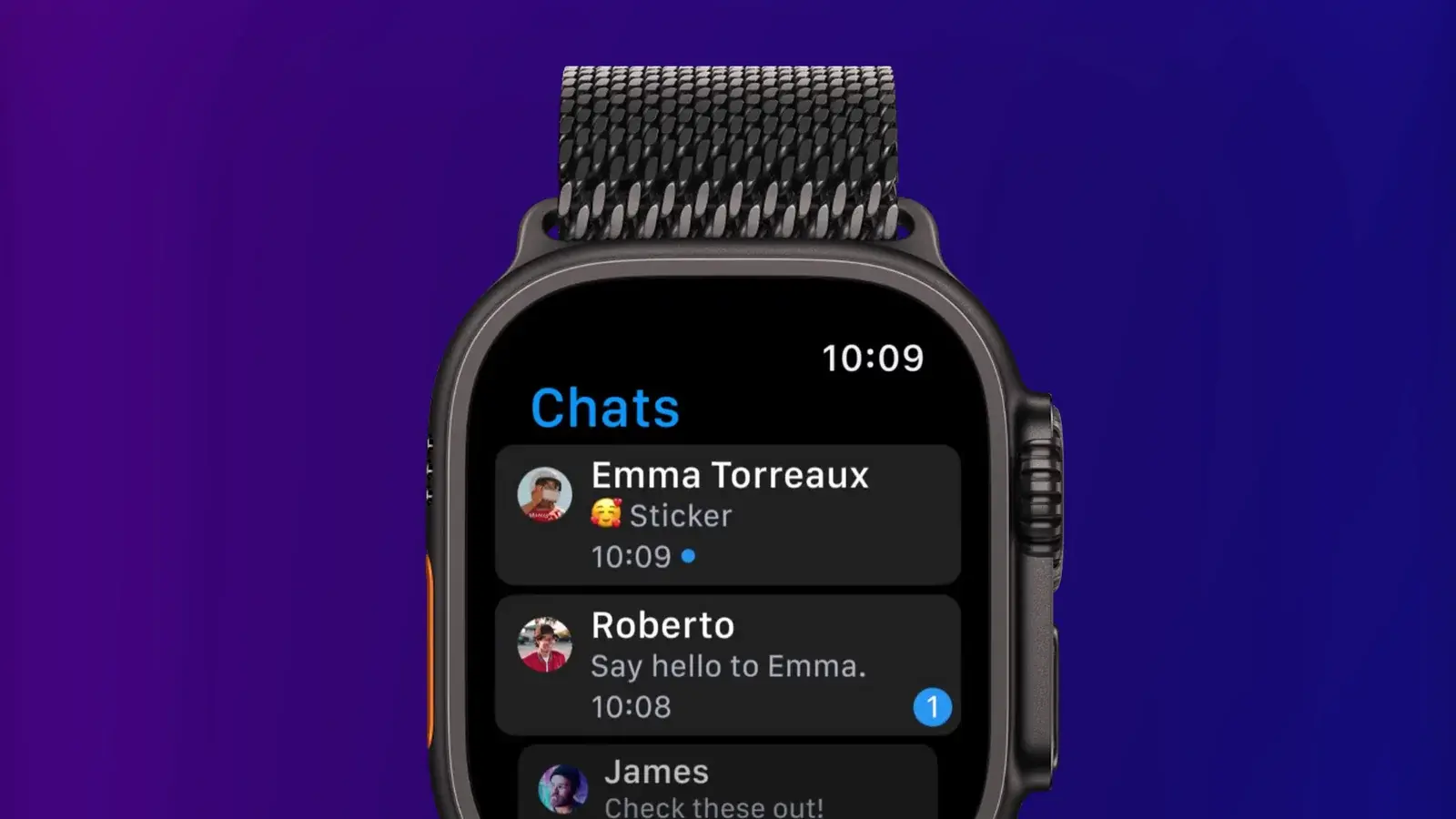 Instalējiet Telegram savā Apple Watch Telegrammas QR sinhronizācija