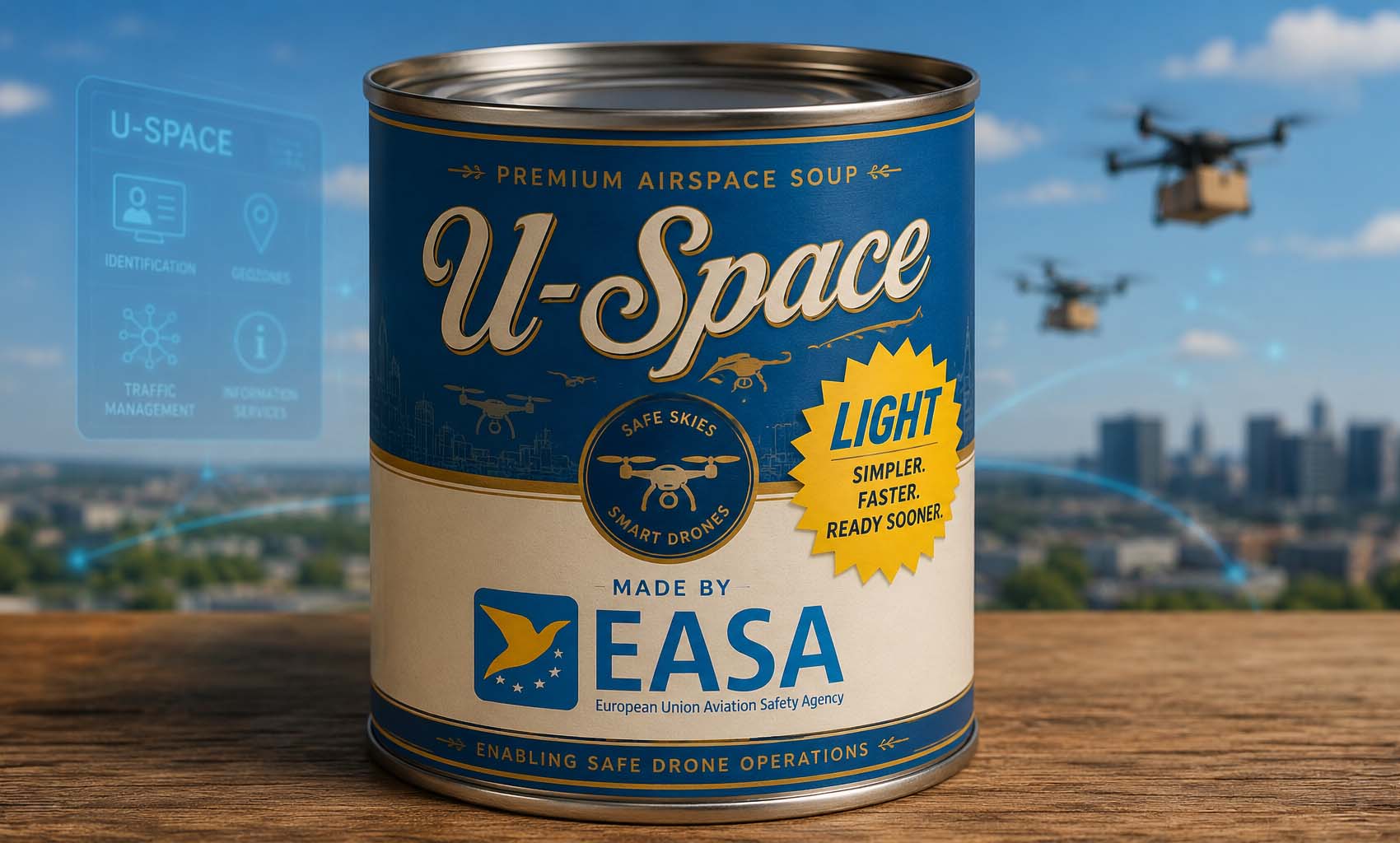 “U-space Light” ir jāatbloķē Eiropas apstājusies dronu satiksmes sistēma