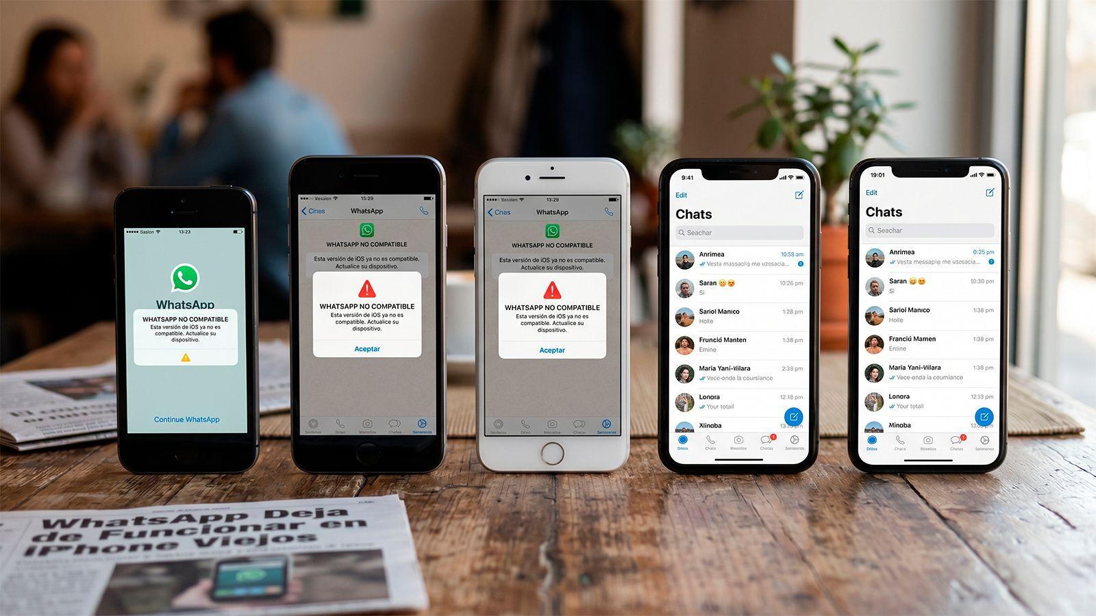 Jaunas WhatsApp prasības WhatsApp atjauninājums iPhone tālrunī
