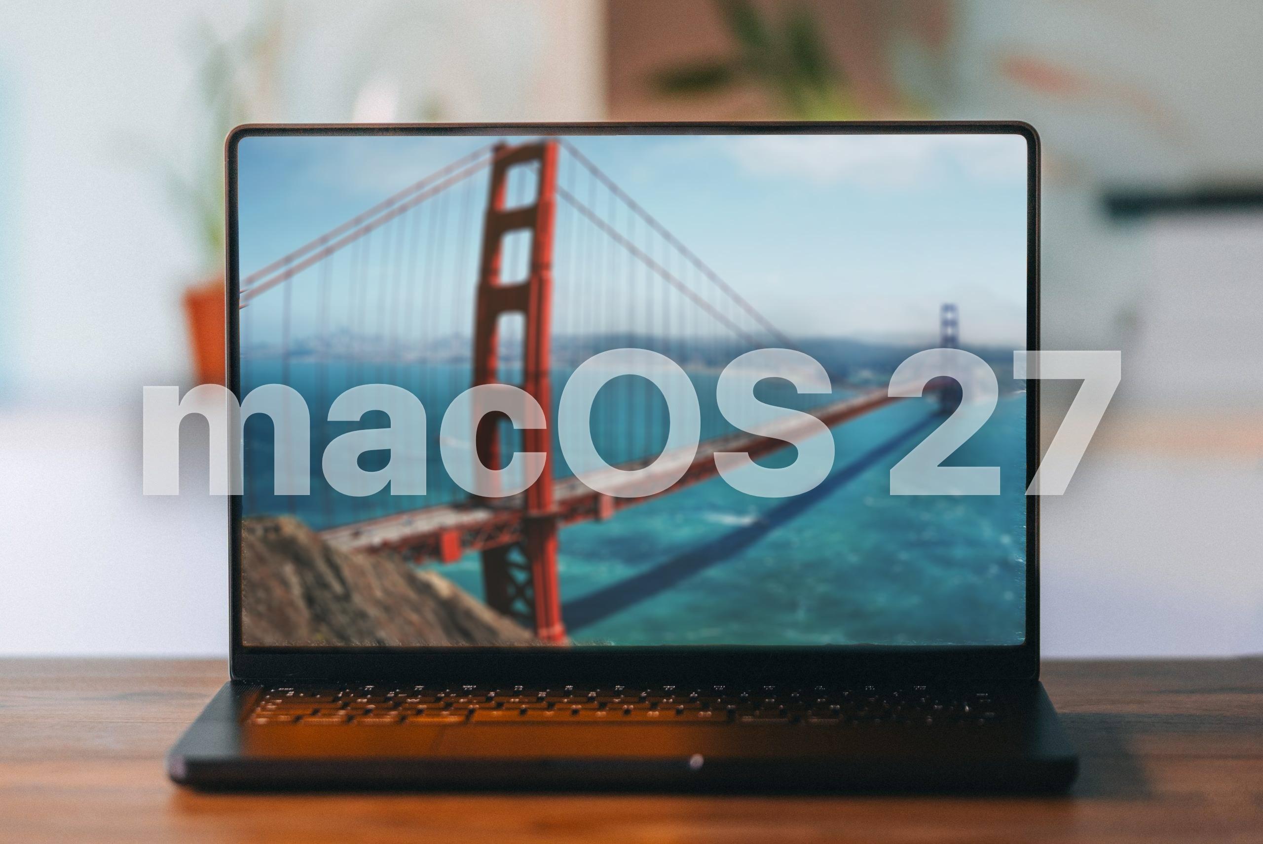 macOS 27 Golden Gate: operētājsistēma, kas aktivizē Intel un ietver mākslīgo intelektu