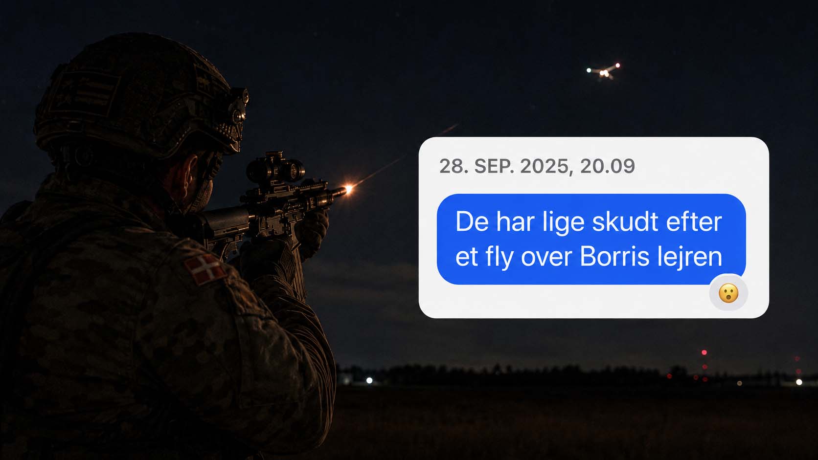 Jaunas šaubas par apšaudes incidentu Dānijas militārajā poligonā dronu biedēšanas laikā