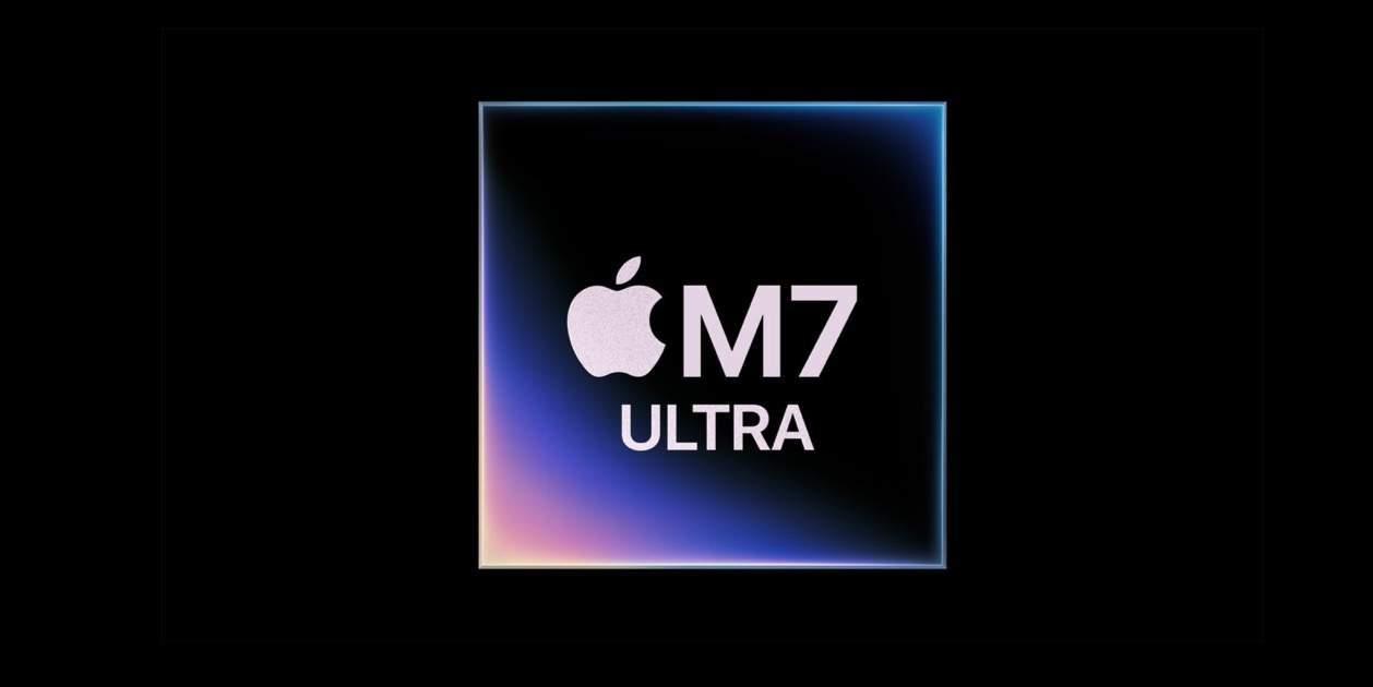 M7 Ultra procesors Apple M7 Ultra mikroshēma