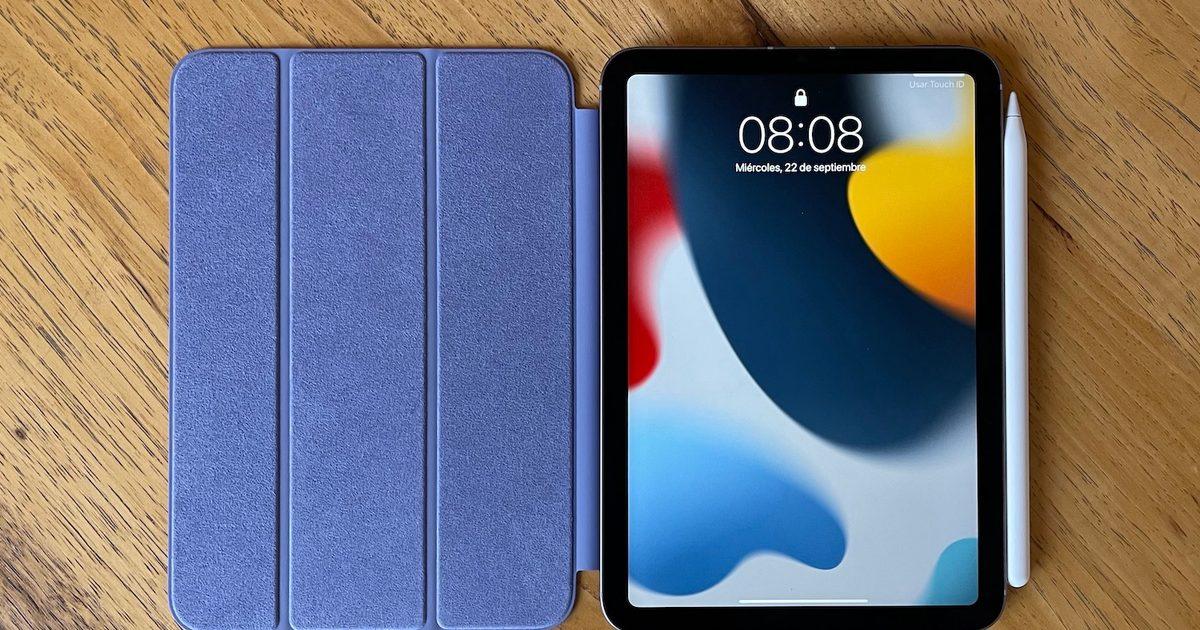 iPad mini 8 OLED aizmugurē iPad mini 8 OLED aizmugurē