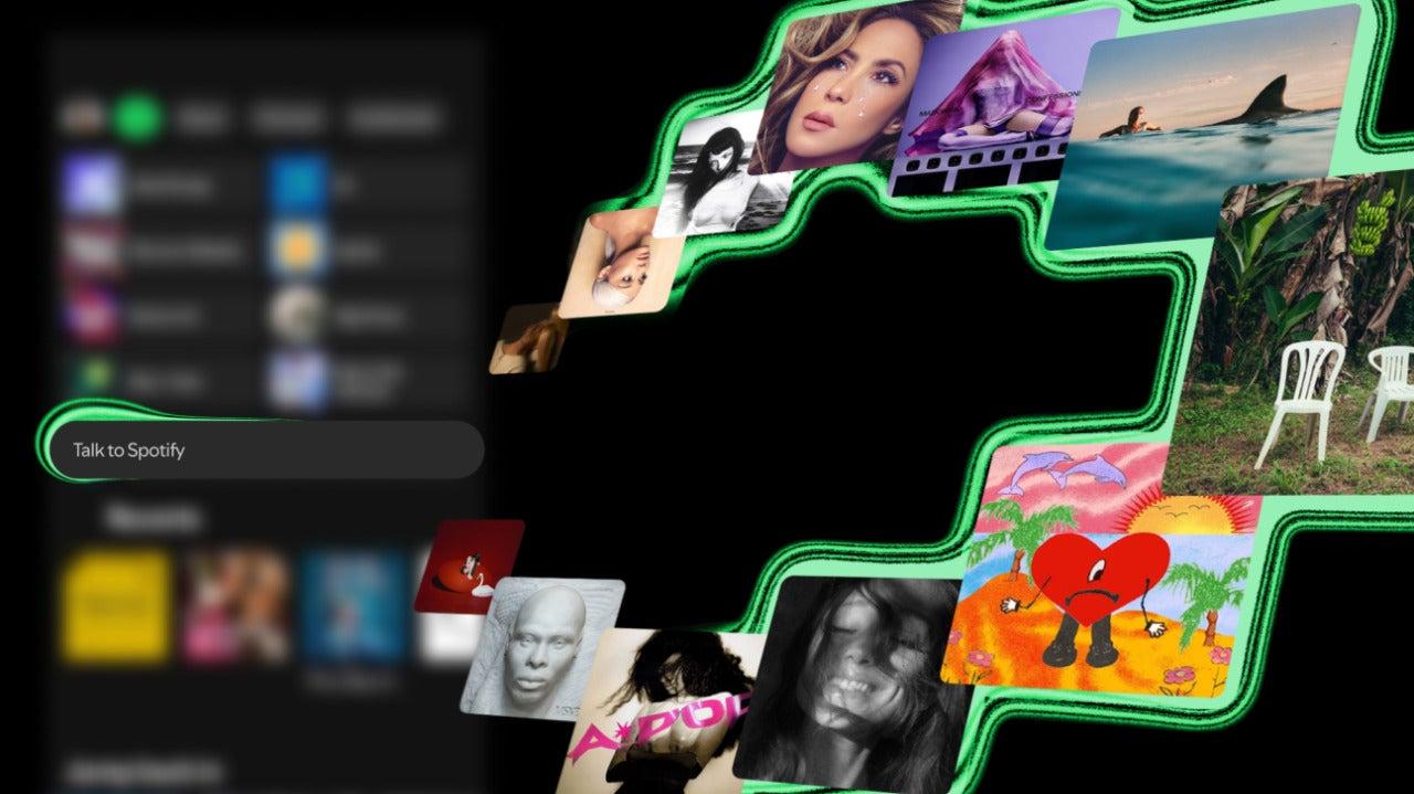 Spotify AI balss palīgs Spotify AI balss palīgs
