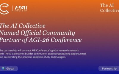AI kolektīvs nosaukts par AGI-26 konferences oficiālo kopienas partneri
