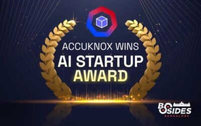 AccuKnox iegūst labākā AI starta balvu par uzņēmuma aģenta AI drošību BSides Bangalore