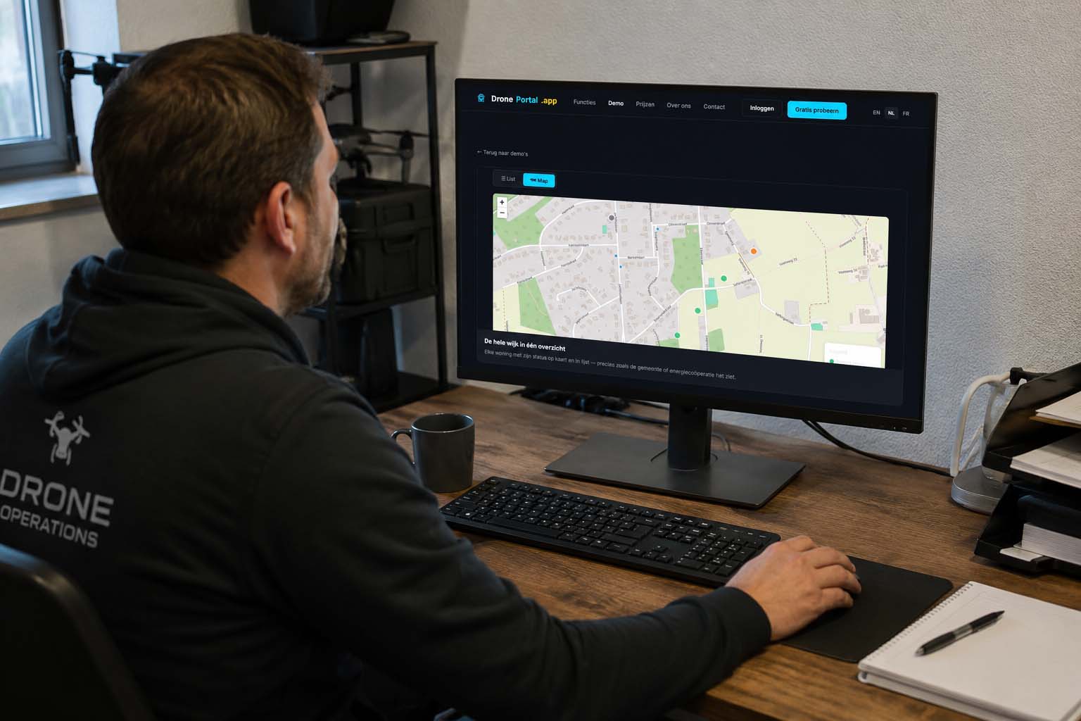Beļģijas DronePortal mērķis ir vienkāršot dronu pārbaudes projektu piegādi