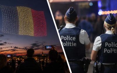 Beļģijas aviācijas iestāde saskārās ar nelegāliem dronu šoviem un bezpilota lidaparātu lidojumiem 500 metru augstumā