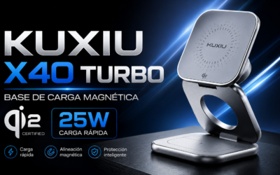 KUXIU X40 Turbo analīze: pārnēsājama ātra uzlāde bez ierobežojumiem