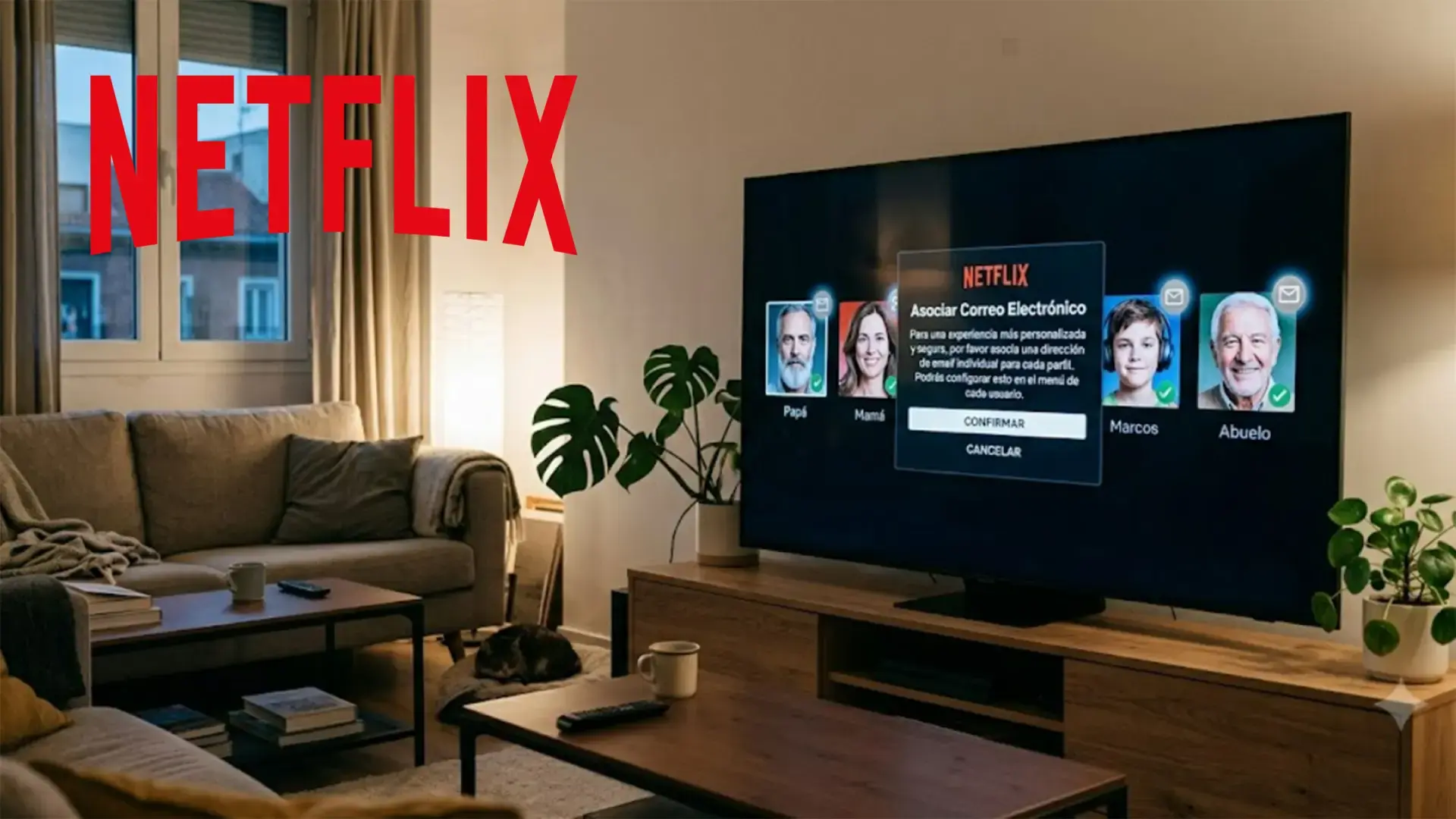 Profilu iestatīšana pakalpojumā Netflix