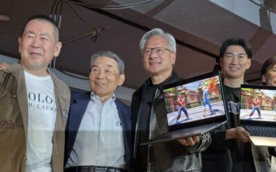 Nvidia izpilddirektors Jensens Huangs atgriežas Japānā, lai pateiktos Segai par 1995. gada 5 miljonu dolāru ieguldījumu, kas izglāba Nvidia no bankrota