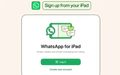 WhatsApp ļauj izveidot kontu tieši iPad un pievieno jaunas funkcijas