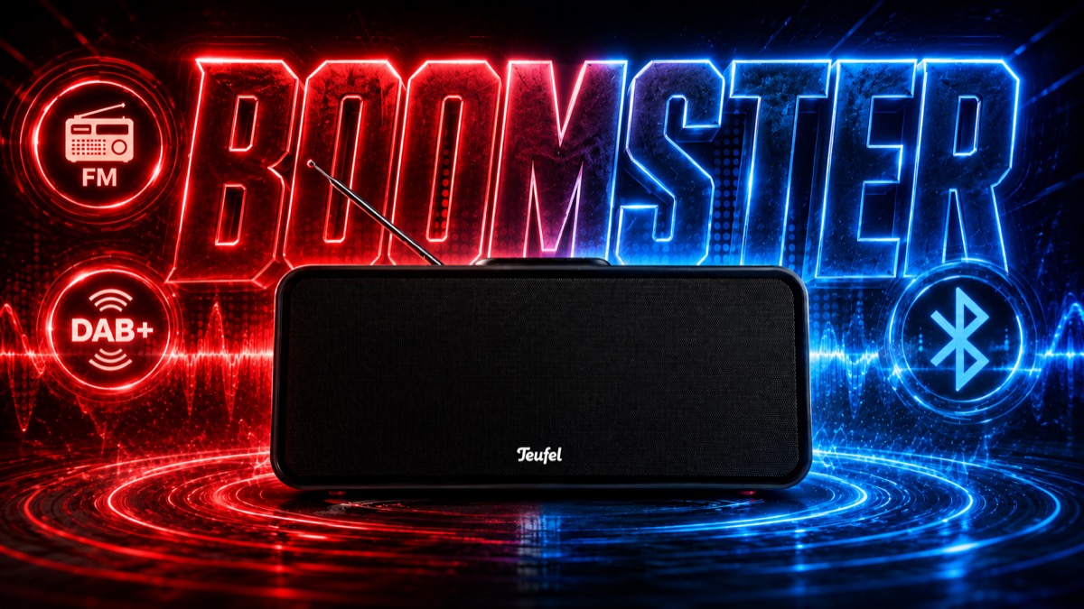 Teufel BOOMSTER: Power un DAB+ radio pārnēsājamā formātā