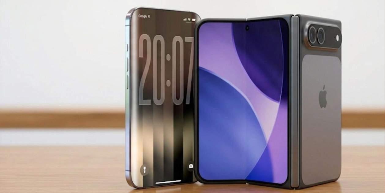 Apple salokāms iPhone dizains noplūda