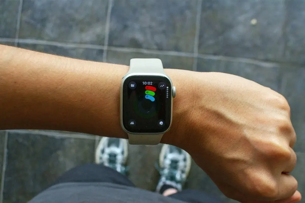 Apple Watch ar apaļu ekrānu Apple Watch apaļa koncepcija