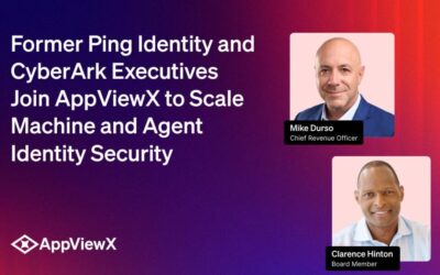 Bijušie Ping Identity un CyberArk vadītāji pievienojas AppViewX, lai mērogotu mašīnas un aģenta identitātes drošību