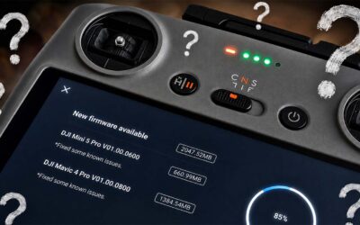 DJI, pastāstiet mums, kas tieši mainās ar katru programmaparatūras atjauninājumu (+atbildēt)