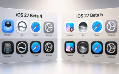Kas jauns operētājsistēmā iOS 27 Beta 5: izmaiņas ikonās un Siri
