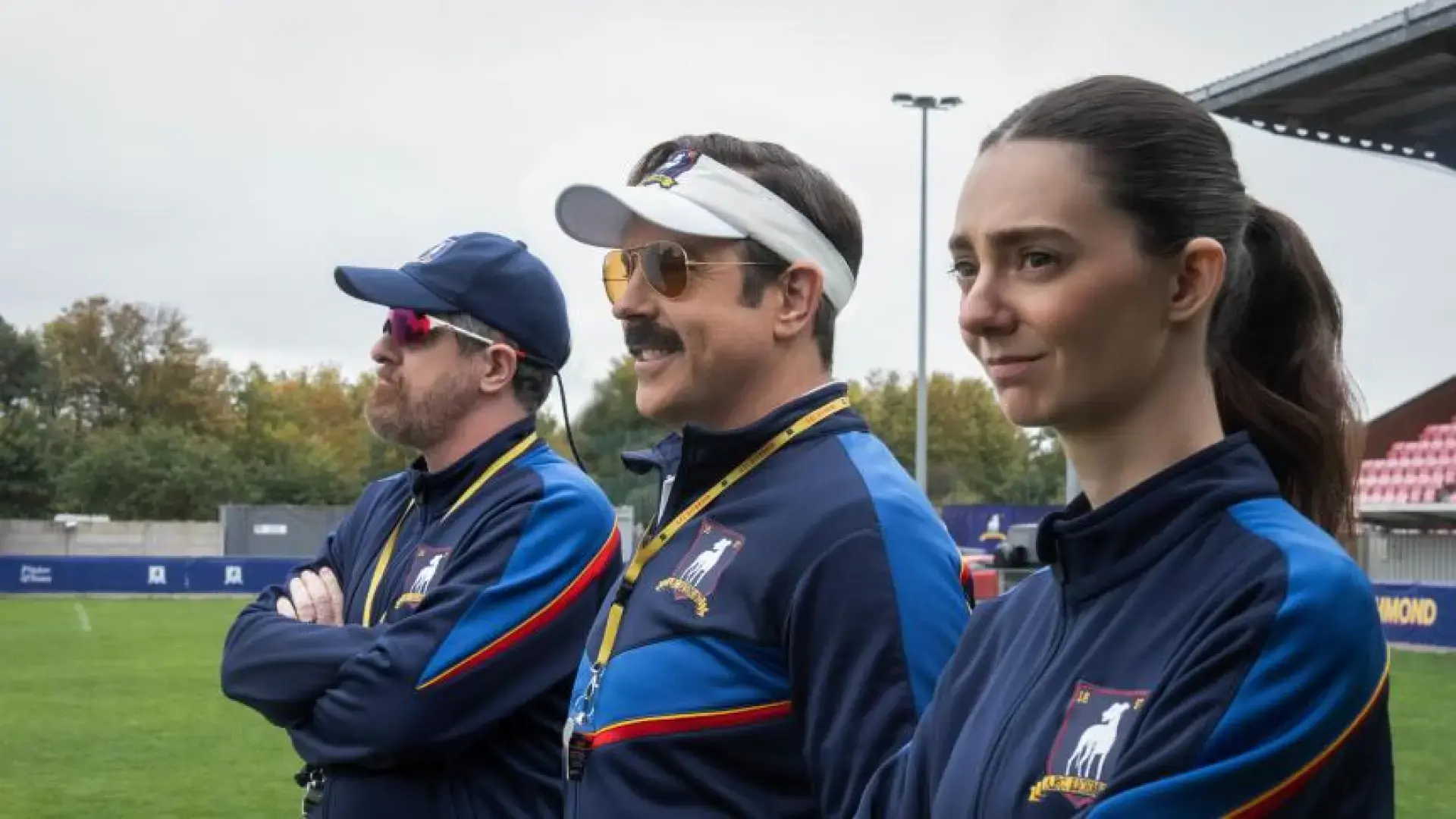 Teds Lasso jaunā sezona Kadrs no Teda Laso ceturtās sezonas